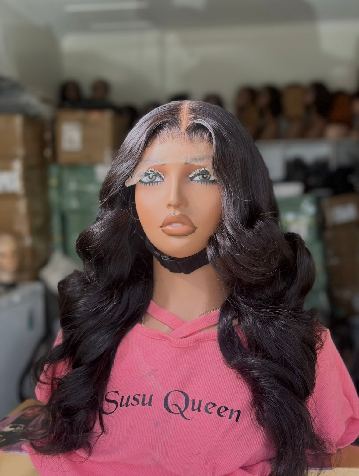 Kyra – Body Wave Wig, 16" Brown