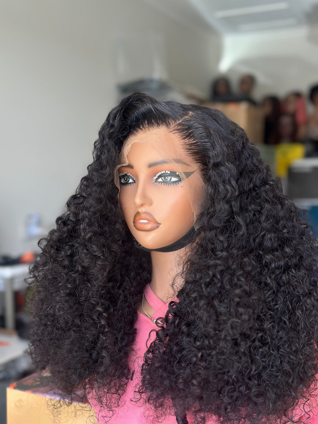Brenda – Pixie Curl Wig, 20" Frontal