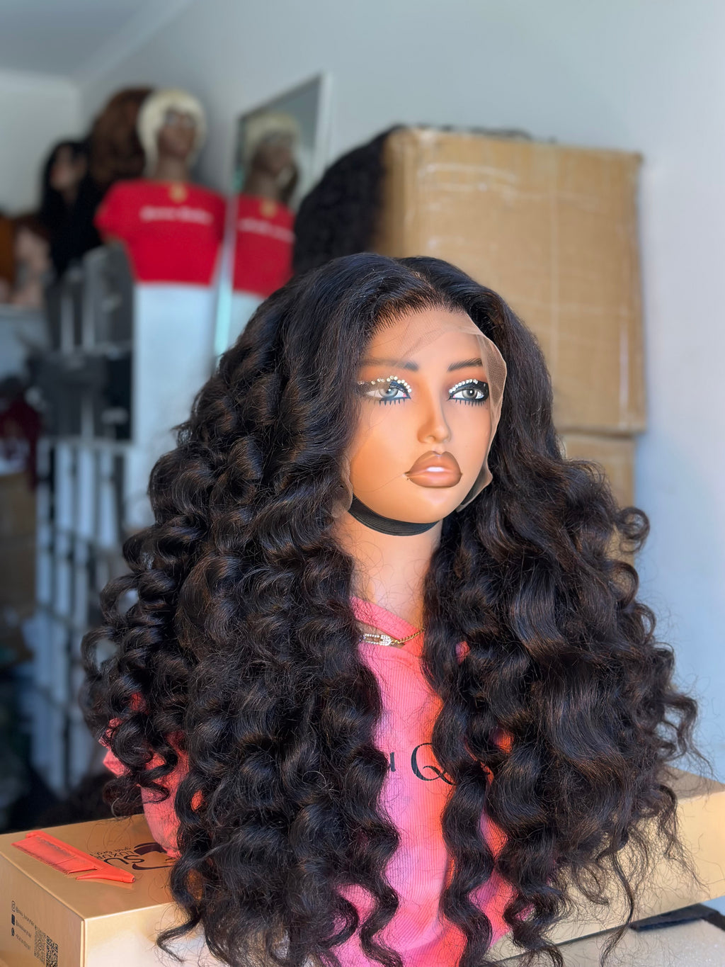 Bukky – Kinky Wig, 24" Frontal