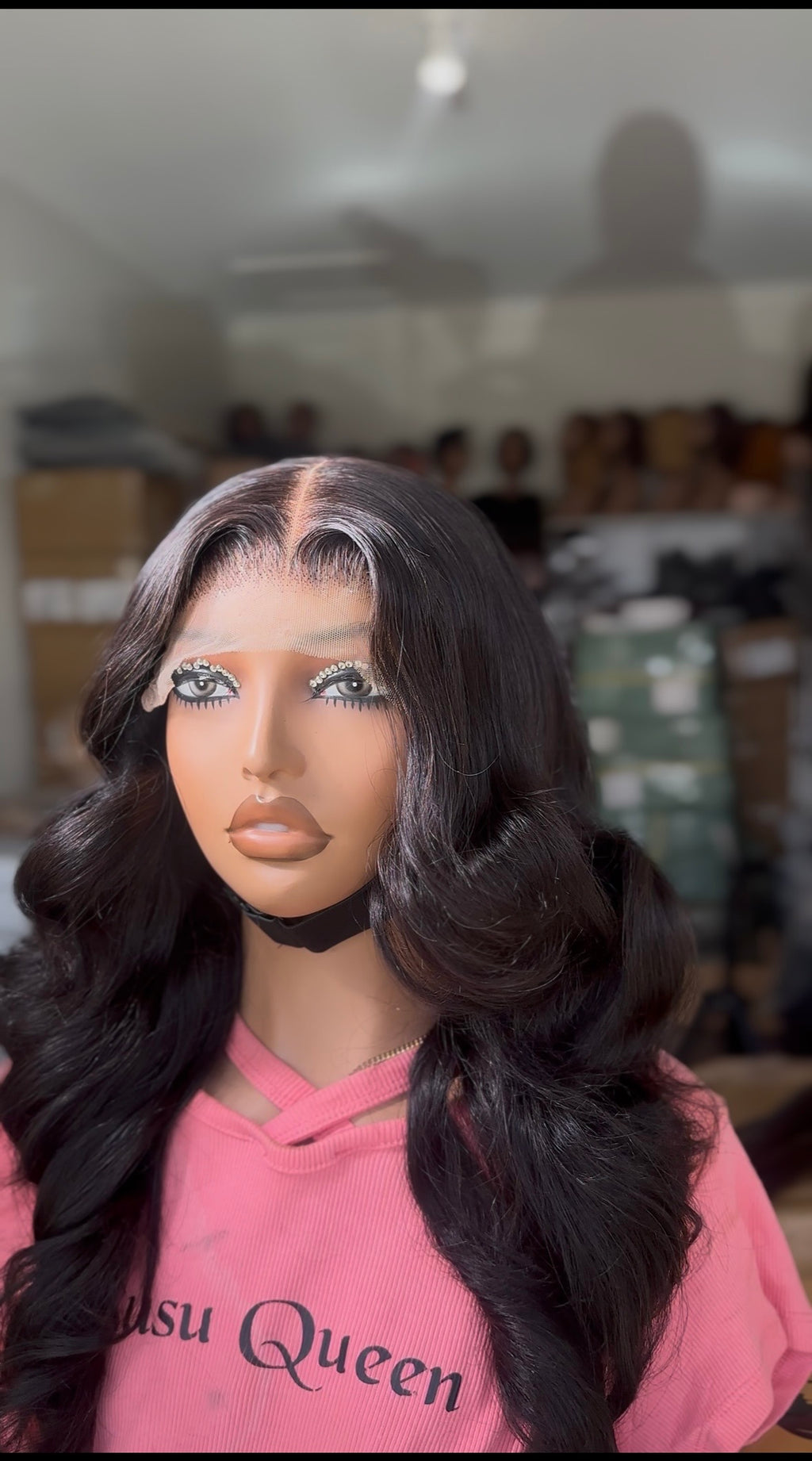 Kyra – Body Wave Wig, 16" Brown