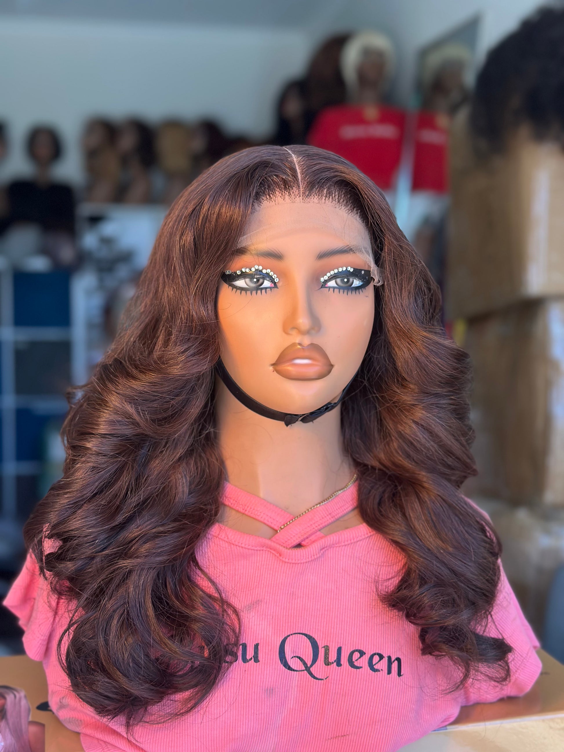 Sasha – Body Wave Wig, 16" Brown