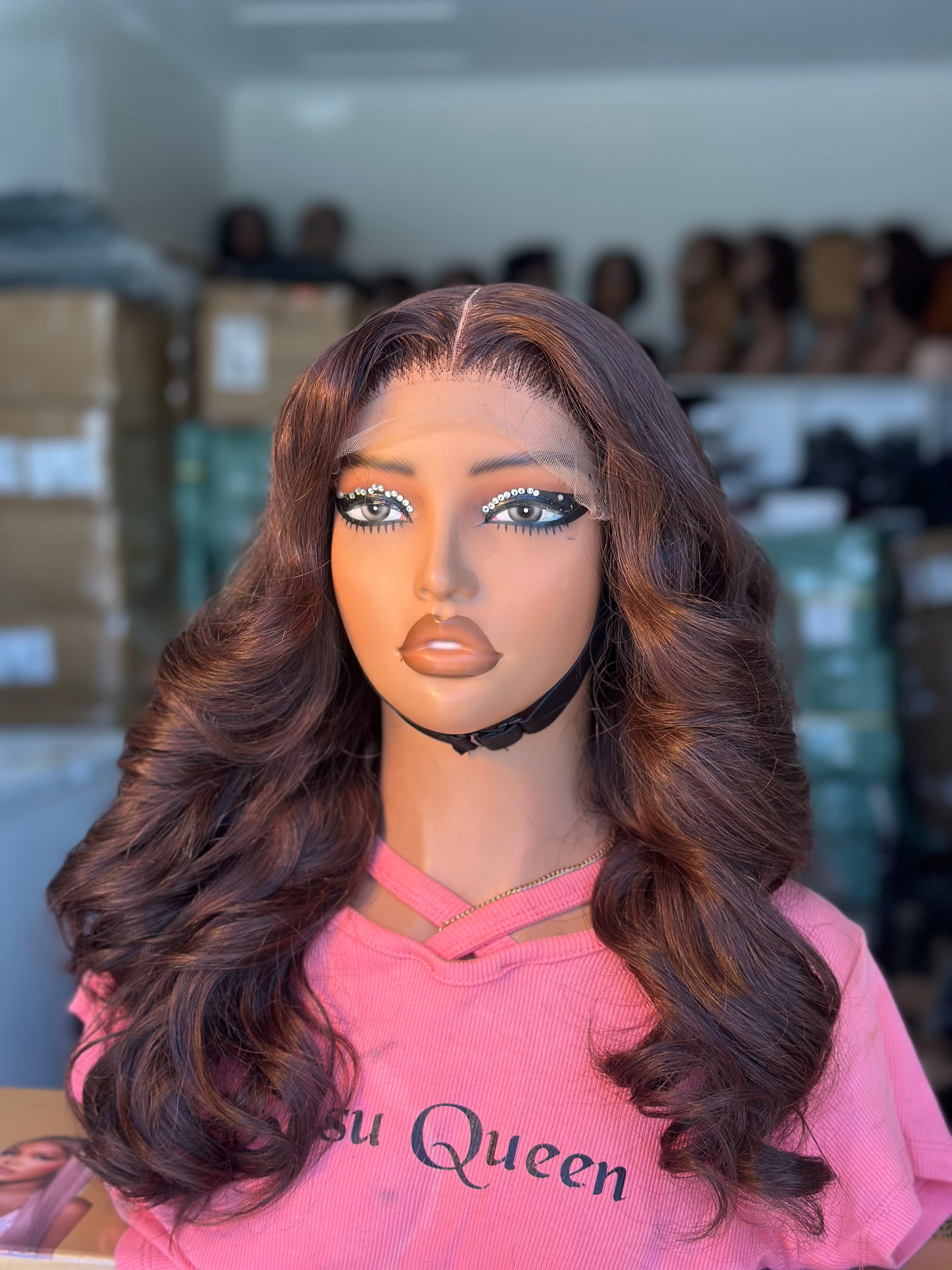 Sasha – Body Wave Wig, 16" Brown