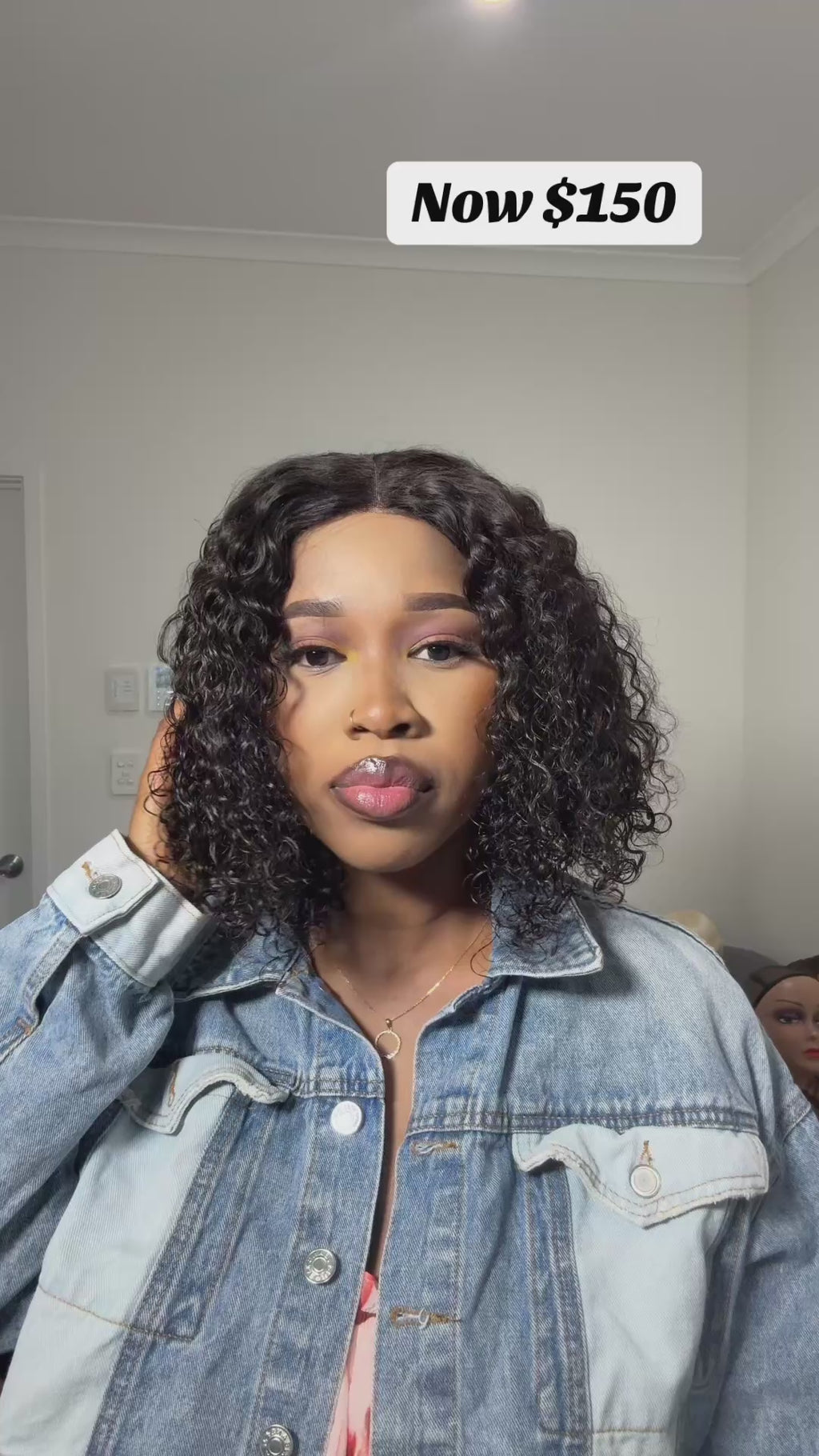 Zaria – Cropped Wig, 12" Closure