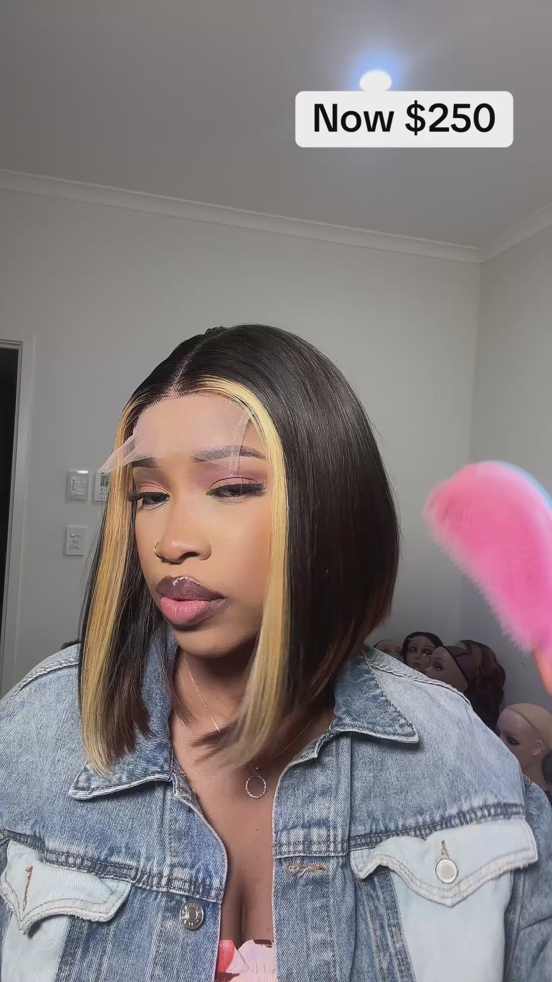Farrah – Double Drawn Wig, 4x4 Closure, 200g
