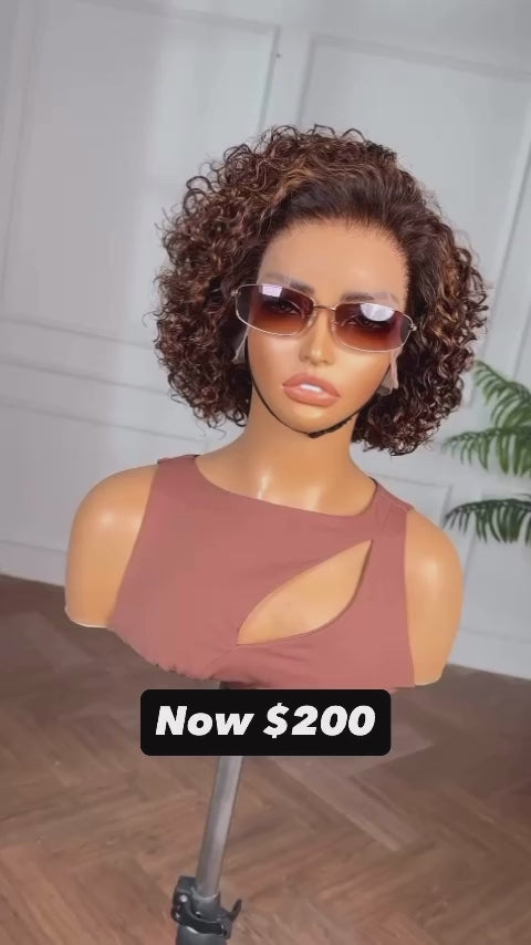 Madeline – Frontal Wig, 16" Swiss Lace