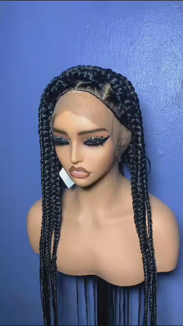 Gia – Big Box Braids, Full Lace