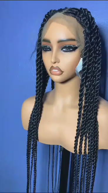 Isla – Twist Braids, Full Lace
