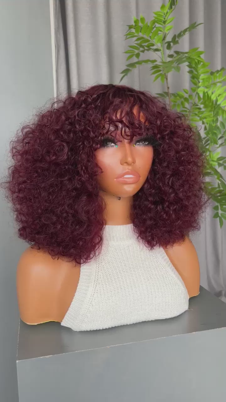 Delphine – Fringe Unit Wig, 12"