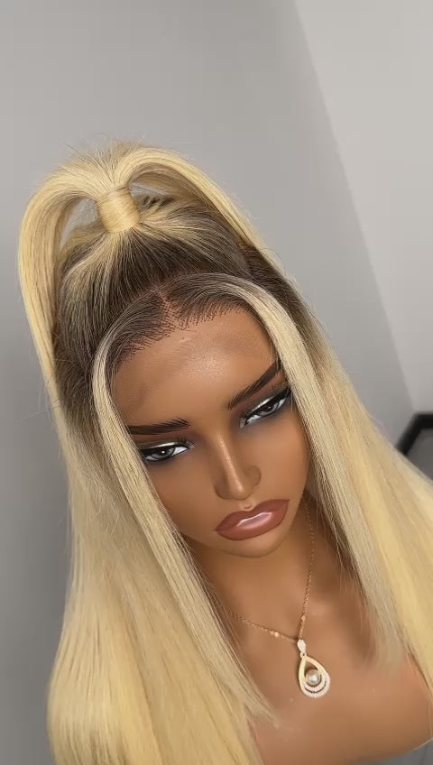 Aaliyah – Blonde Wig, 24" Glueless
